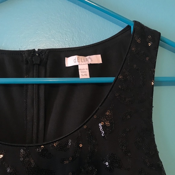 Black Sequin Dress - Picture 4 of 4